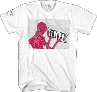 Tool Skeleton Holding Logo Alternative 
