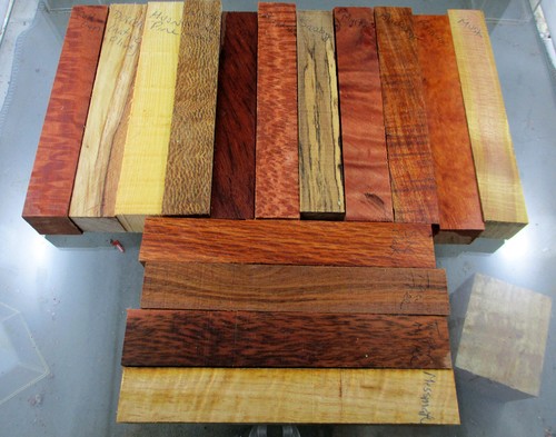 pen blanks, aussie woods, figured woods, pack 15 - Picture 4 of 4