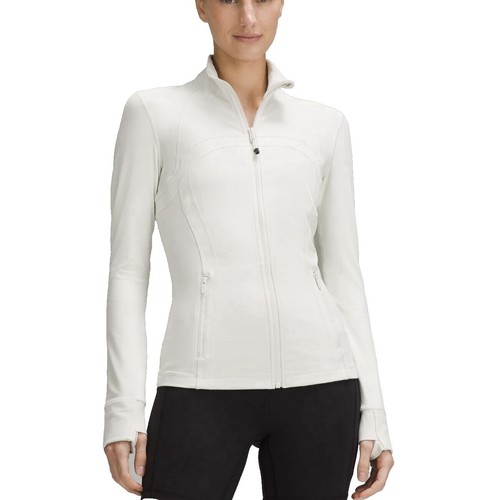 NWT Lululemon Hooded Define Jacket *Nulu~SIZE:6,8~ White | eBay