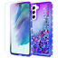 miniature 49 - For Samsung Galaxy S21 FE Bling Liquid Shiny Slim Case Cover w/ Screen Protector