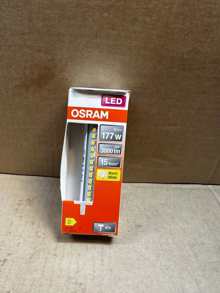 Osram LED Line LED lamp with filament, clear plastic lamp body, 20 W, R7s retrof - Image 2 of 4