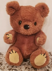 1981 Dakin Brown Teddy Bear Plush 9” | eBay