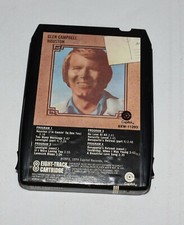 Glen Campbell, Houston, Capitol, 8XW-11293, 8 Track
