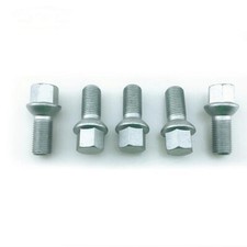 5 &times; Rad Lug Bolzen Muttern f&uuml;r Mercedes Benz W204 W211 C209 W164 W251 0009904907