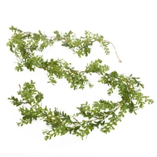 Factory Direct Craft Weatherproof Indoor/Outdoor Artificial Boxwood Garland