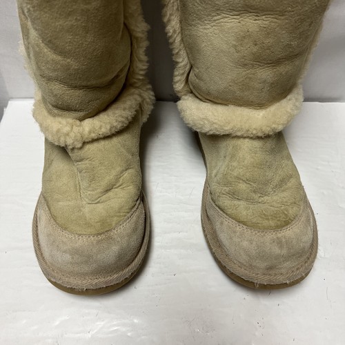 UGG Australia Women's Chestnut "Sunsparkle" Tall Boots #5274 ~~Sz US4/ EU34 - Picture 2 of 10