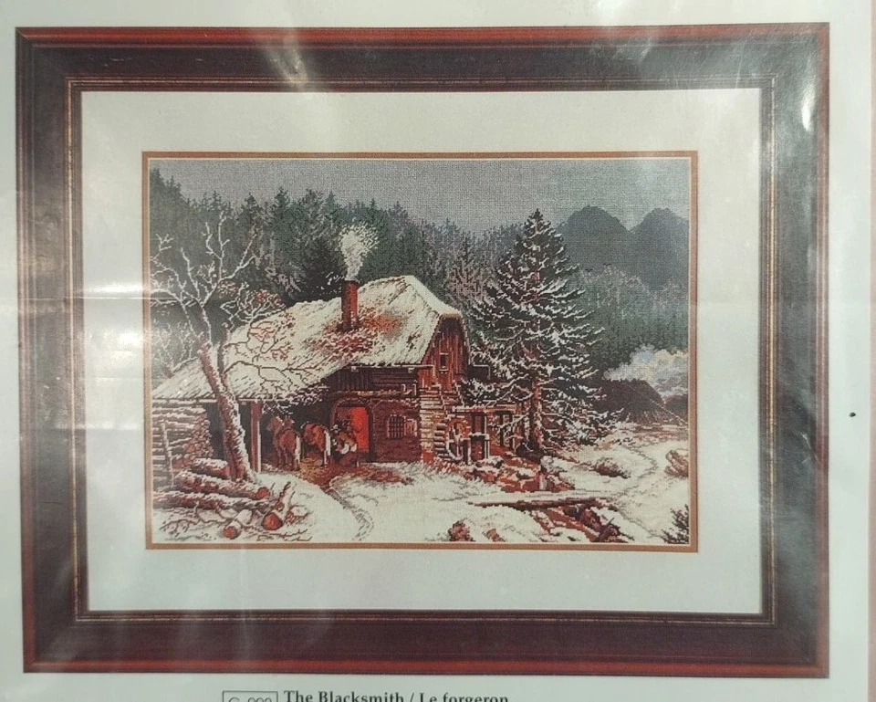 Gitta's Charted Petit Point G-002 THE BLACKSMITH Chart Only - Image 2 of 3