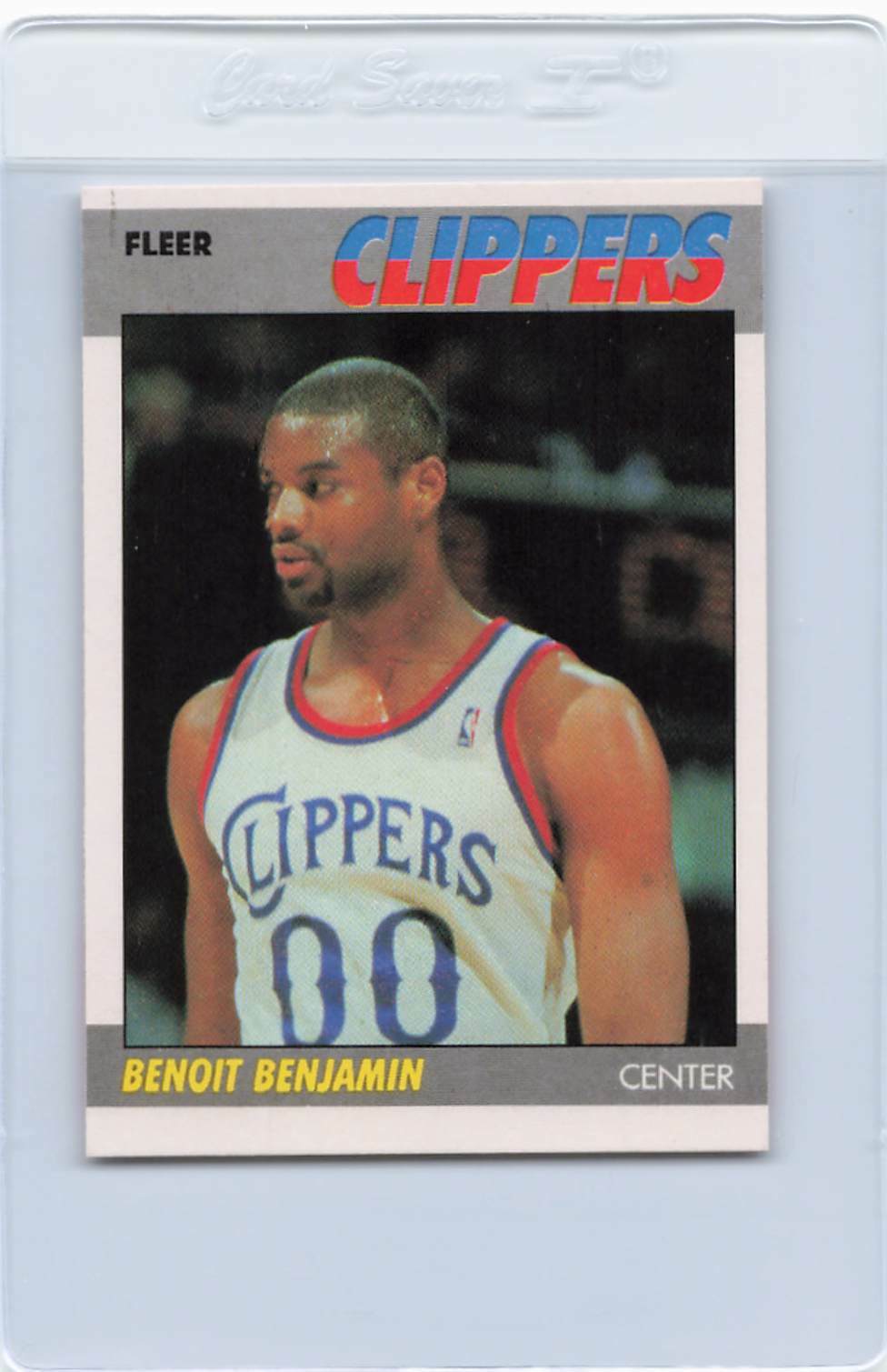 1987/88 Fleer #10 Benoit Benjamin Clippers NM *1103