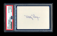 WALLY BERGER SIGNED MINT CUT PSA/DNA SLABBED AUTOGRAPHED CINCINNATI REDS BRAVES