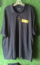Gildan Security Polos 7 Navy In Color . 3 Med, 2 Small, 2 XXL. All New.