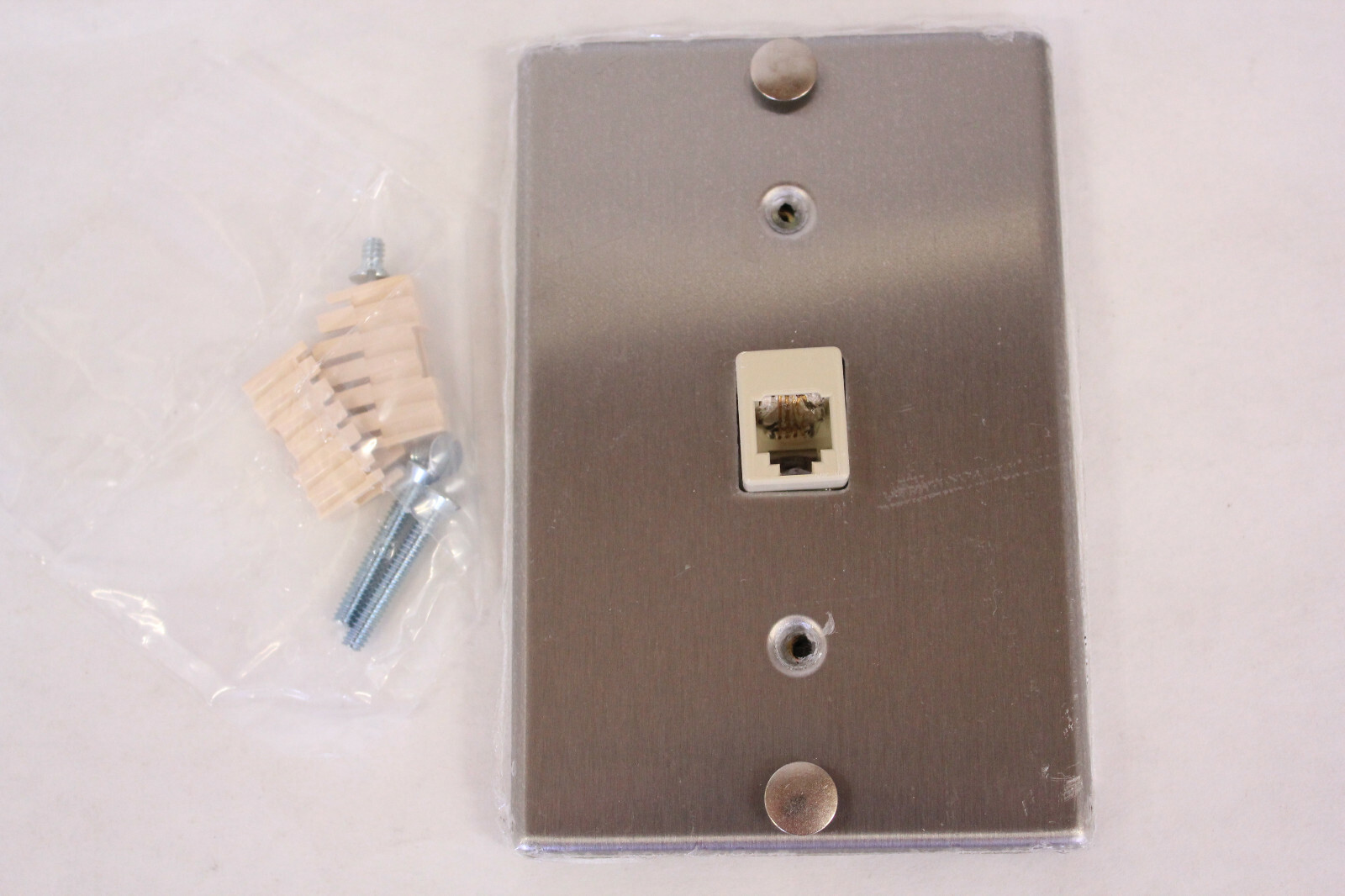 Suttle Stainless steel Telephone Wall Jack SE630B4 eBay