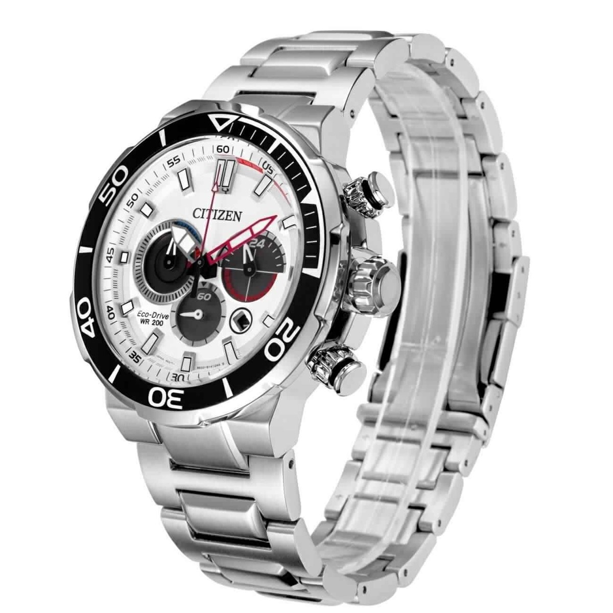 Citizen Eco-Drive Chronograph Diver's Stainless Steel Men's Watch
