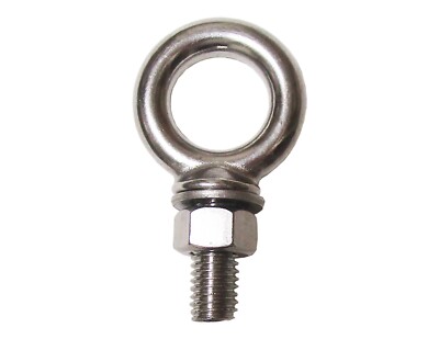 5/8'' x 4'' Stainless Steel  Shouldered Eyebolt Forged Type 316 Rigging Marine