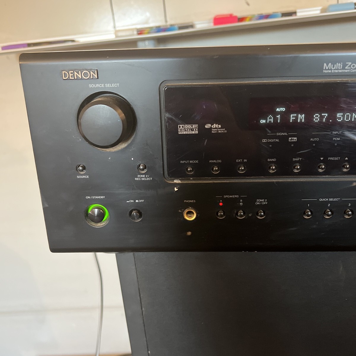 Denon AVR-588 Dolby Digital Surround Receiver HDMI XM Ready New