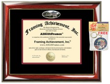 American University Diploma Frame campus photo College Degree Certificate Gift