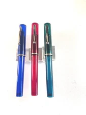 New/Old clear Sheaffer No Nonsense fountain Pen. Choose color and nib Excellent