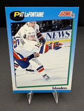 Pat LaFontaine #480 Score NHL Hockey 1991 New York Islanders