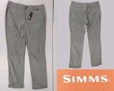 Simms Superlight Pants Men's 34" Cinder Gray New With Tags #Z4613