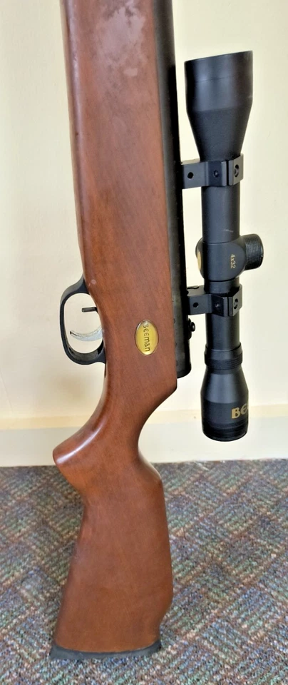 Beeman Sportsman Serie RS2 Doble Cal. Rifle de aire comprimido y mira telescópica Fair .22 Foto 2 de 4