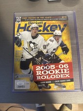 Sidney Crosby 05/06 Beckett Hockey Rookie Autograph With JSA Authentication