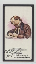 2008 Topps Allen & Ginter's Mini Black Border Charles Dickens #219 0ad