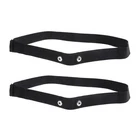2Pcs Elastic Heart Rate Chest Strap Bands for Geonaute N8D4