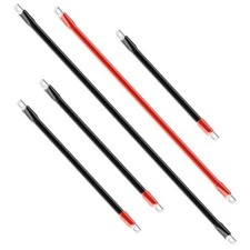 Golf Cart Battery Cables Power Wiring Kit, 2 Gauge Battery Cable for EZGO RXV