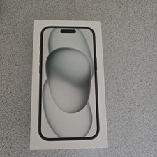 Original BOX for Apple iPhone 15 - Black - 128GB - EMPTY BOX ONLY