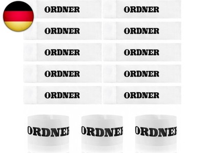 Armbinde Ordner Armbinde Klett Ordnerbinden Armbinden Set Binde Armband Spiel