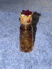 Czechoslovakia Vintage / Antique Perfume Bottle Red Jewels With Beautiful Detail — photo 1