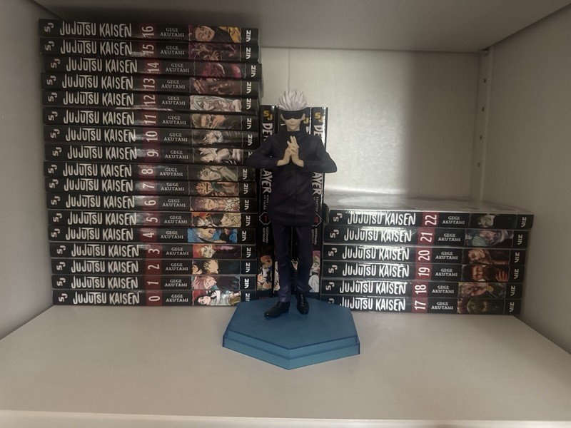 Jujutsu Kaisen Manga Volumes 0-22 Set+Official Gojo Satoru Pop Up Parade Figure