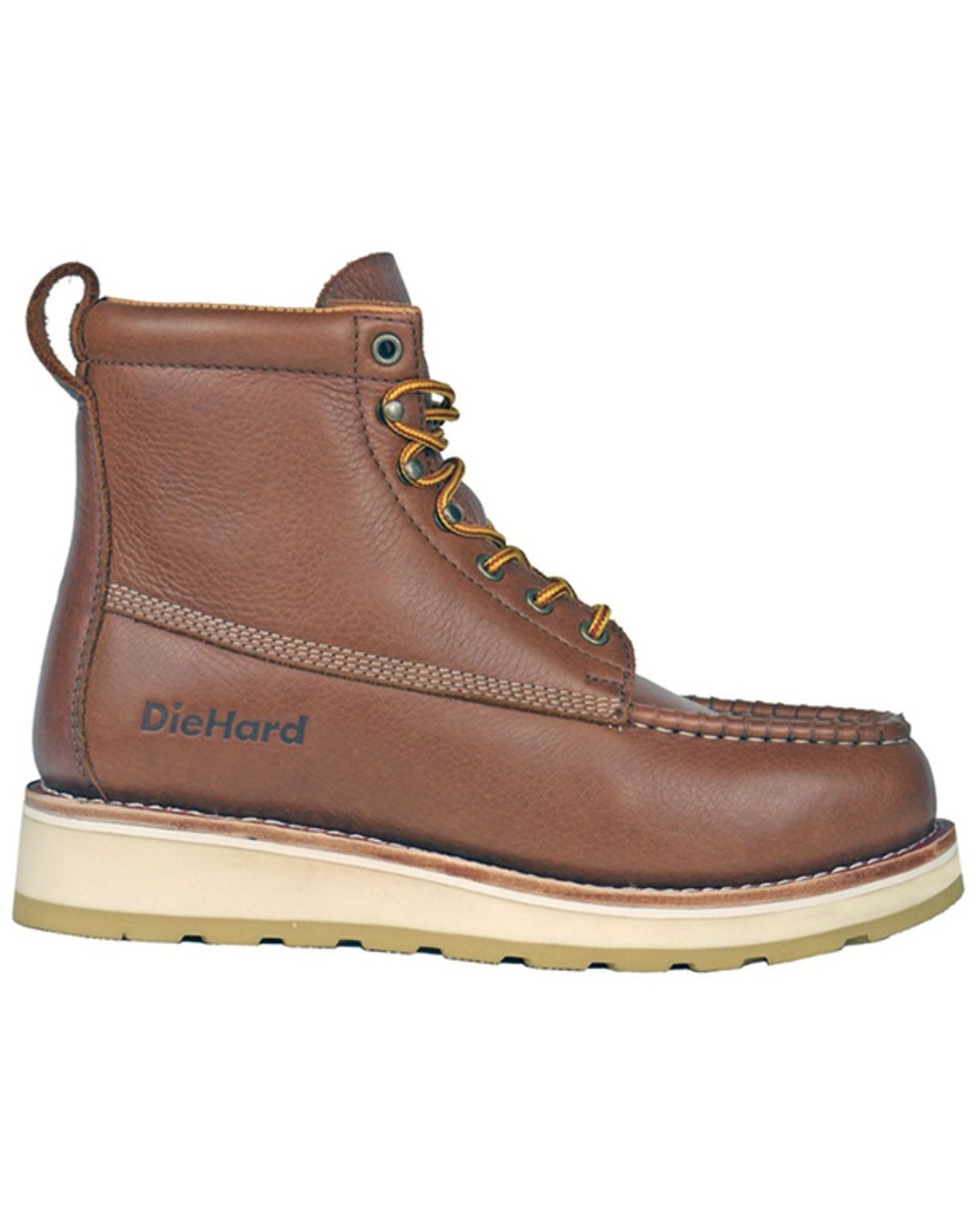NWT Die Hard Malibu 8” RUST Work Boots DH80420 Malibu 8 main image 3