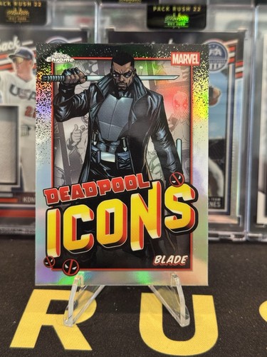 2025 Topps Chrome Deadpool Blade Icons Refractor DI-8 Marvel