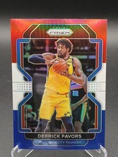 Derrick Favors Red White Blue 21-22 Panini Prizm - NBA Oklahoma City Thunder