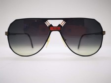 Vintage Ferrari F23 Square Aviator Formula 1 Sunglasses - Rare