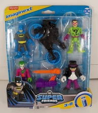 2023 Fisher-Price Imaginext Super Friends Batman & Villains Action Figures NEW