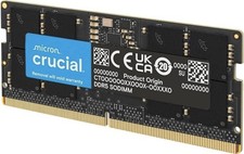 Crucial DDR5 RAM 16GB 4800MHz SODIMM, Memory Module - CL40 - CT16G48C40S5