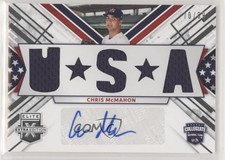 2019 Panini Elite Extra Edition Black 70/99 Chris McMahon #USMS-CM Auto 3a1