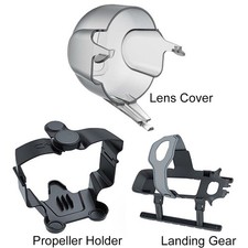 For DJI Mavic 4Pro Propeller Beamer Heightened Landing Gear Lens Hood Cover Part