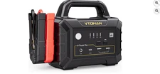 VTOMAN Truck Pro 8000A Battery Jump Starter, 41600mAh Power Bank, LED, LONG CABL