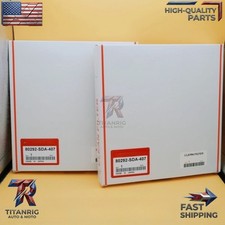 2x Cabin Air Filter For 2003-2025 Honda Acura Micron Accord Civic 80292-sda-407 2x Cabin Air Filter For 2003-2025 Honda Acura Micron Accord Civic 80292-sda-407