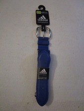 Elastic Adidas Performance Adjustable Baseball Belt Youth Siz 18"-32" Royal Blue