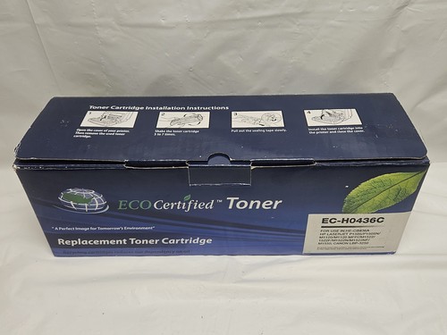 ECO Certified Replacement Toner Cartridge EC-H0436C Sealed | eBay