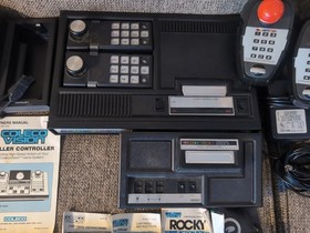 Coleco ColecoVision Console System Bundle, Expansion Module, Controllers, Games