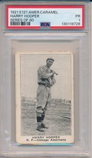 1922 E121 AMER. CARAMEL (80) - HARRY HOOPER - PSA 1 PR (SVSC) FRESHLY GRADED!