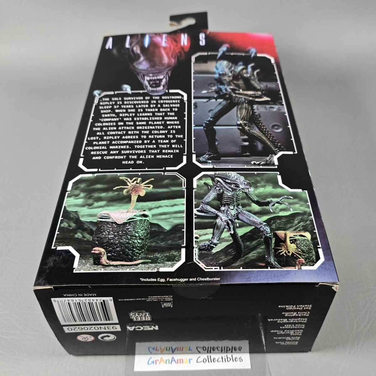 NECA Aliens Ultimate Warrior Alien (Blue) Action Figure (1986