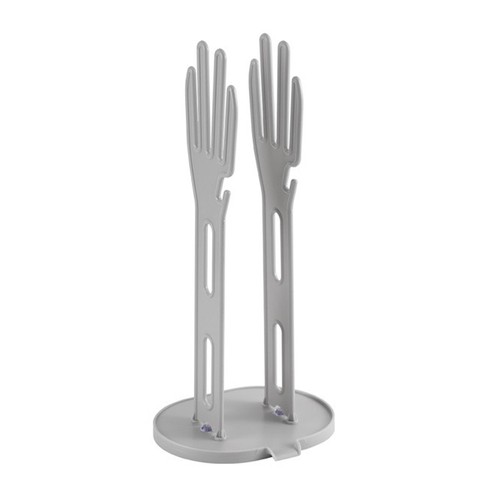 3pcs Kitchen Glove Drying Rack with Drip Tray Space Saving Organizer Set - Picture 6 of 11