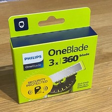 Philips Shaver Trimmer OneBlade 360 Replacement Blades Pack of 3  UK