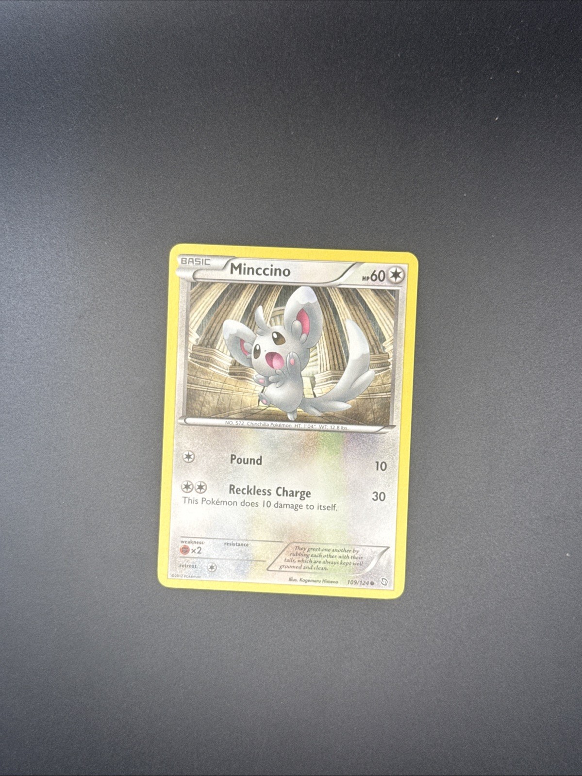 NM Minccino 109/124 Dragons Exalted Regular