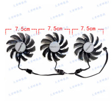 Graphics Card Cooling Fan T128010S For GIGABYTE GTX1080ti 11GB GAMING White
